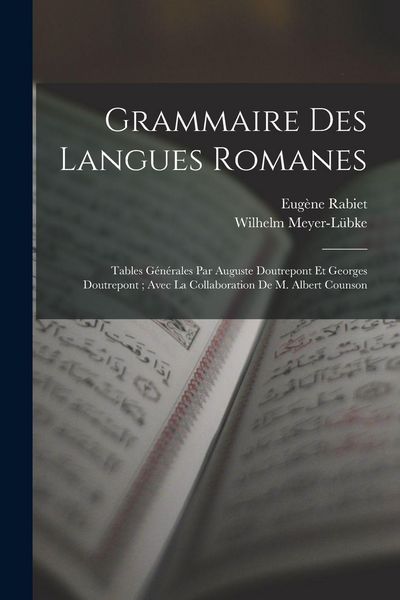 Produktbild: Grammaire Des Langues Romanes