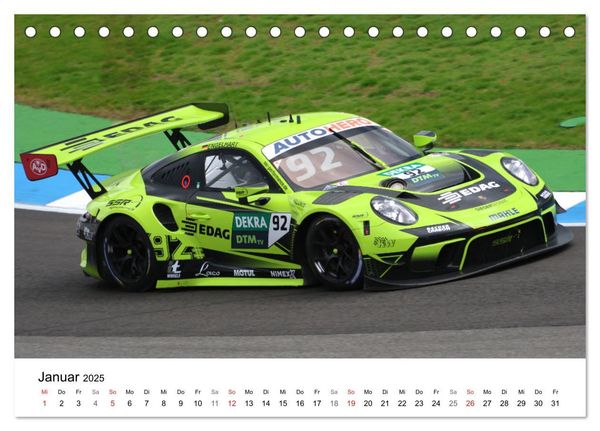 Produktbild: Deutsche Tourenwagen (Tischkalender 2025 DIN A5 quer), CALVENDO Monatskalender
