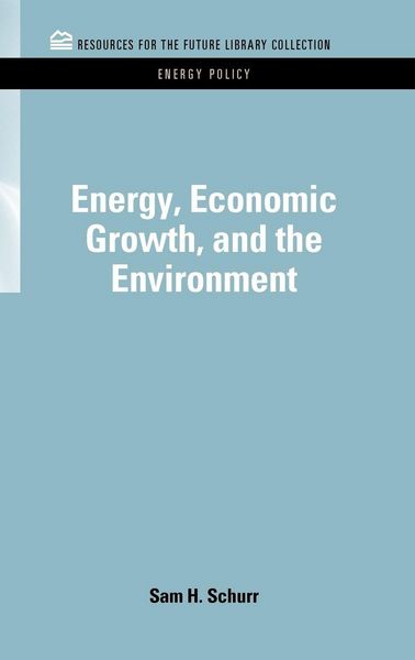 Produktbild: Energy, Economic Growth, and the Environment