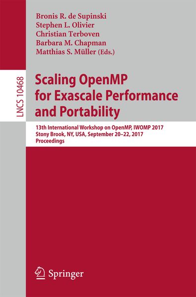 Produktbild: Scaling OpenMP for Exascale Performance and Portability