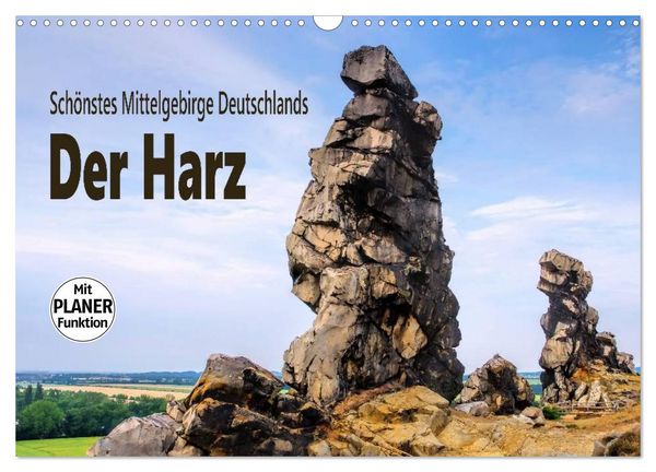 Produktbild: Der Harz - Sch&ouml;nstes Mittelgebirge Deutschlands (Wandkalender 2026 DIN A3 quer), CALVENDO Monatskalender