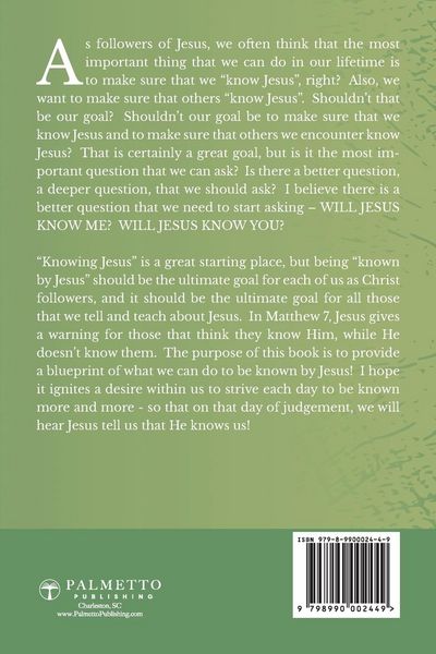 Produktbild: Will Jesus Know You?