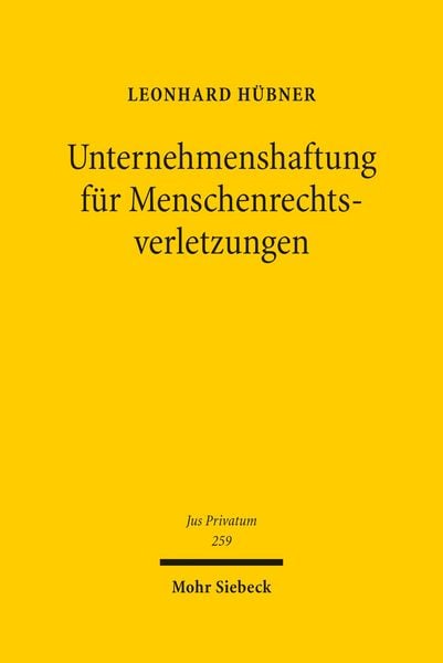 Produktbild: Unternehmenshaftung f&uuml;r Menschenrechtsverletzungen
