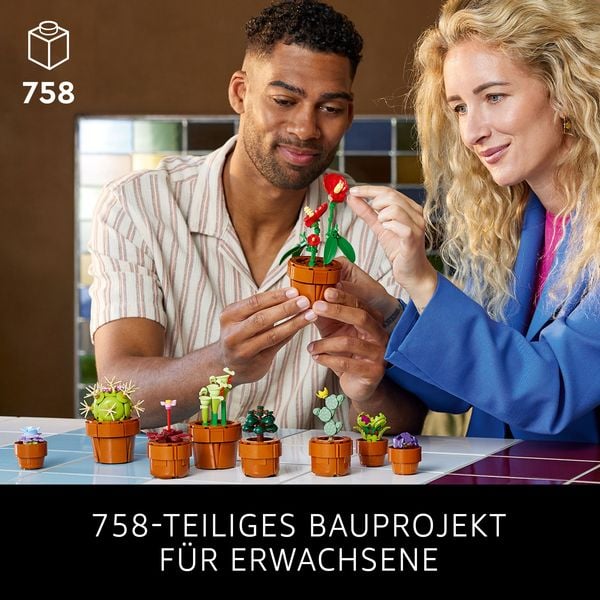 Produktbild: LEGO Icons Botanical Collection 10329 Mini Pflanzen und Blumen Set