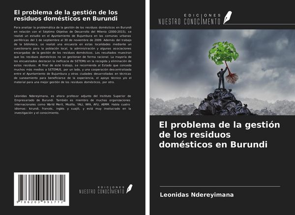 Produktbild: El problema de la gesti&oacute;n de los residuos dom&eacute;sticos en Burundi