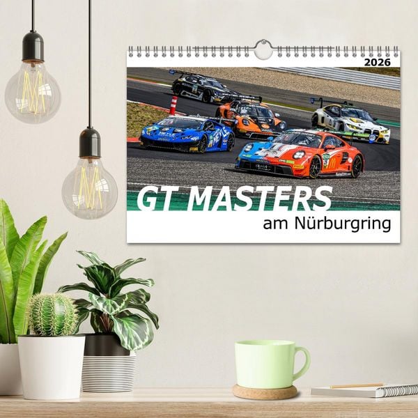 Produktbild: GT Masters am N&uuml;rburgring (Wandkalender 2026 DIN A4 quer), CALVENDO Monatskalender