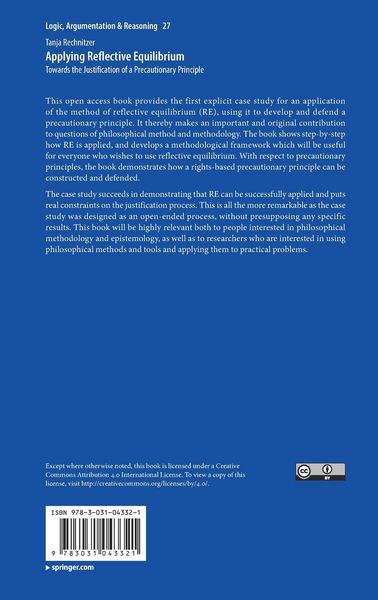 Produktbild: Applying Reflective Equilibrium