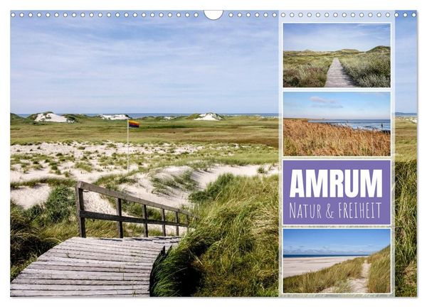 Produktbild: Amrum: Natur und Freiheit (Wandkalender 2027 DIN A3 quer), CALVENDO Monatskalender