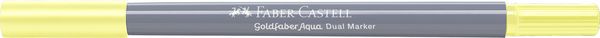 Produktbild: Faber-Castell Tuschestift Dual Marker light yellow glaze