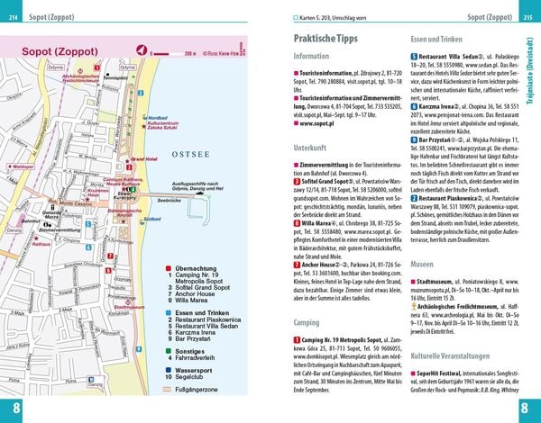 Reise Know-How Reiseführer Polen - Ostseeküste und Masuren