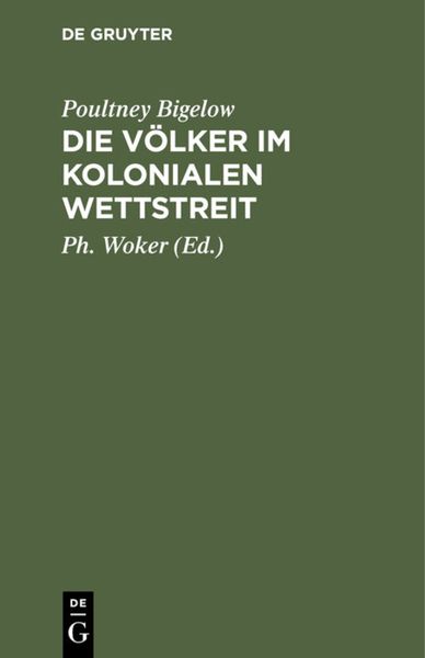 Produktbild: Die V&ouml;lker im kolonialen Wettstreit