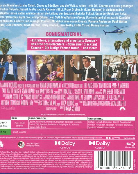 Produktbild: Die nackte Kanone (2025) (Blu-ray)
