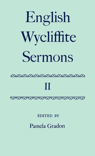 Produktbild: English Wycliffite Sermons