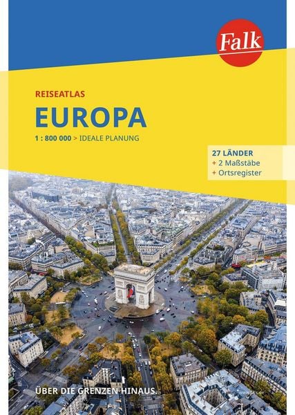 Produktbild: Falk Reiseatlas Europa 1:800.000