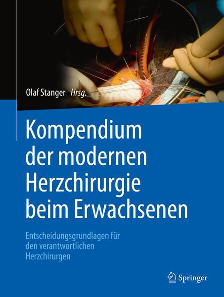 Produktbild: Kompendium der modernen Herzchirurgie beim Erwachsenen