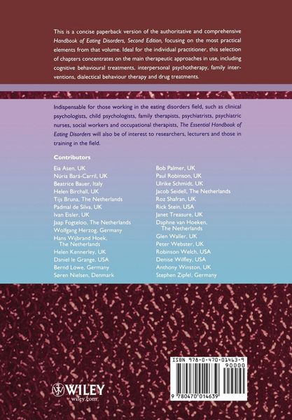 Produktbild: Essential Handbook of Eating Disorders