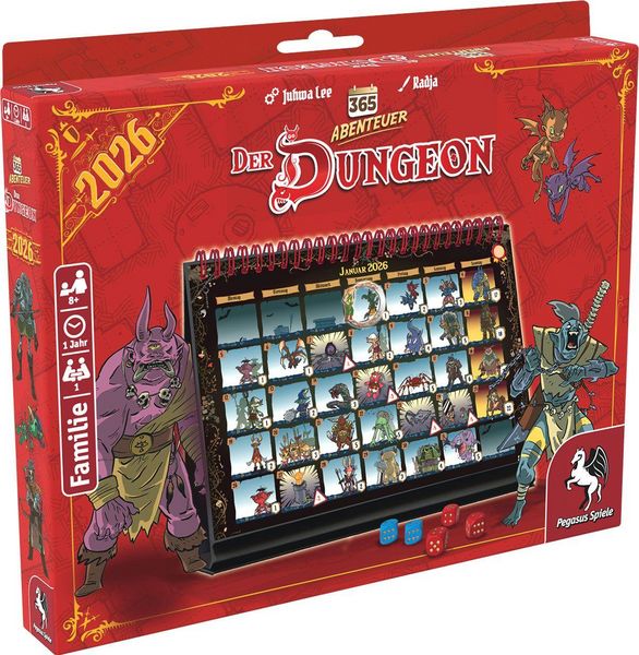 Produktbild: 365 Abenteuer - Der Dungeon [Edition 2026]