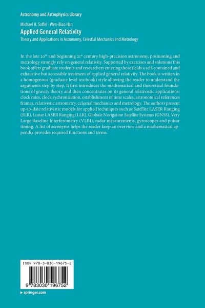 Produktbild: Applied General Relativity