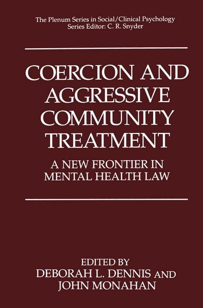 Produktbild: Coercion and Aggressive Community Treatment