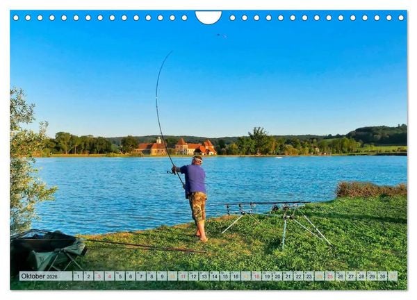 Produktbild: Angeln - meine Leidenschaft (Wandkalender 2026 DIN A4 quer), CALVENDO Monatskalender
