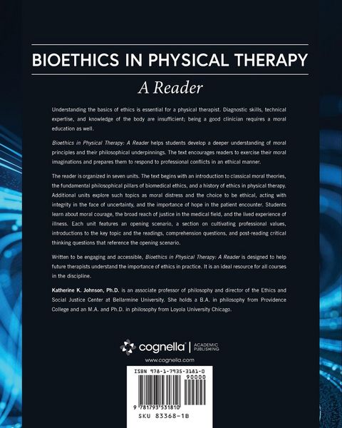 Produktbild: Bioethics in Physical Therapy