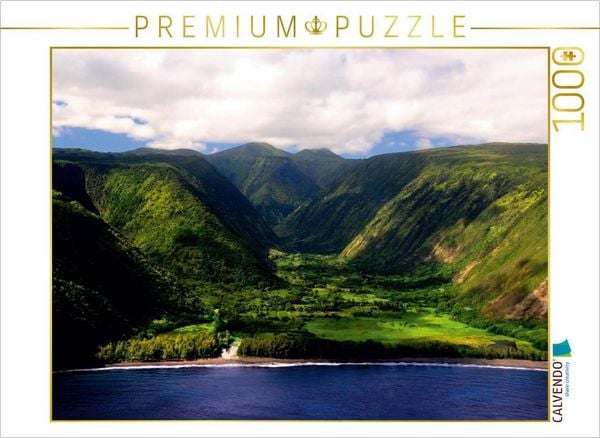 CALVENDO Puzzle Waipio Valley | 1000 Teile Lege-Größe 64 × 48 cm Foto-Puzzle für glückliche Stunden