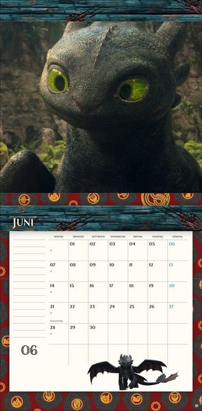 Produktbild: Drachenz&auml;hmen Broschurkalender 2027