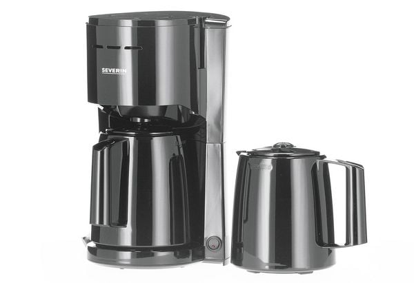 Produktbild: Severin KA 9307 Kaffeemaschine Schwarz Fassungsverm&ouml;gen Tassen=8 Isolierkanne