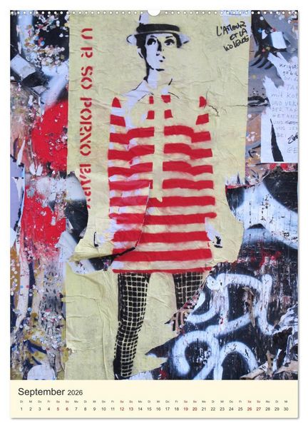 Produktbild: Famous Women in StreetArt (Wandkalender 2026 DIN A2 hoch), CALVENDO Monatskalender