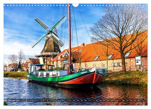 Produktbild: OSTFRIESLAND-LIEBE (Wandkalender 2026 DIN A3 quer), CALVENDO Monatskalender