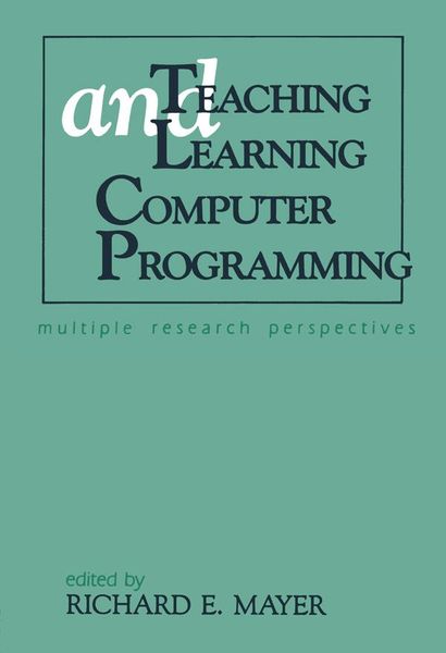 Produktbild: Teaching and Learning Computer Programming