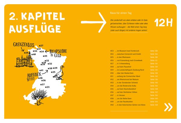52 kleine & große Eskapaden am Niederrhein