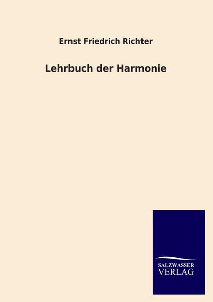 Produktbild: Lehrbuch der Harmonie