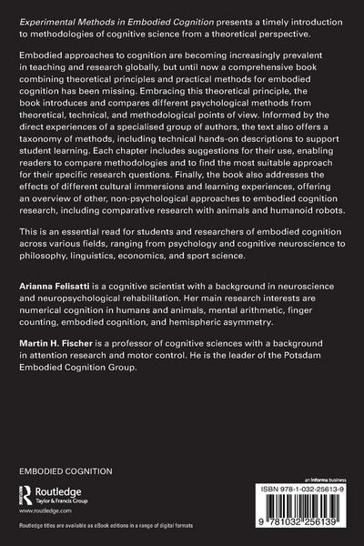 Produktbild: Experimental Methods in Embodied Cognition