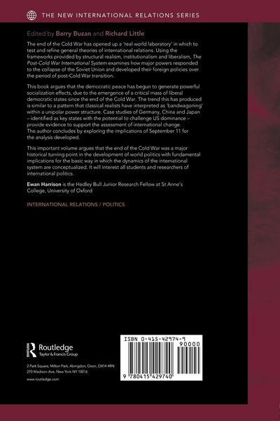 Produktbild: The Post-Cold War International System