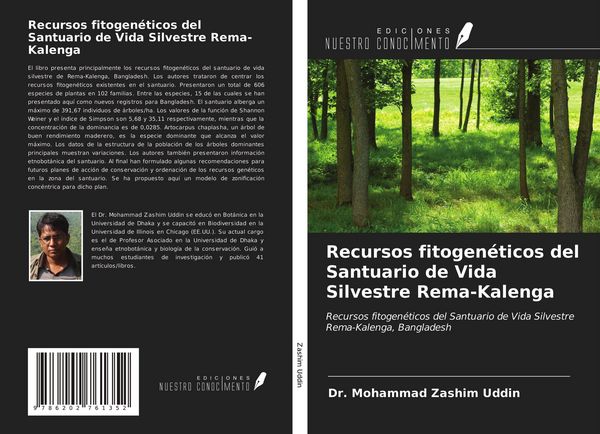 Produktbild: Recursos fitogen&eacute;ticos del Santuario de Vida Silvestre Rema-Kalenga