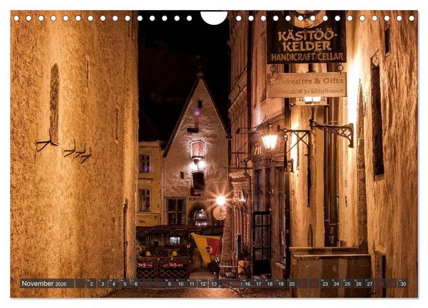 Produktbild: Das Baltikum - Unterwegs in faszinierenden Kulturlandschaften (Wandkalender 2026 DIN A4 quer), CALVENDO Monatskalender