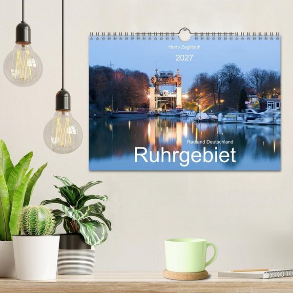 Produktbild: Radland Deutrschland - Ruhrgebiet (Wandkalender 2027 DIN A4 quer), CALVENDO Monatskalender