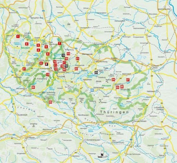 Produktbild: Entdeckertouren Harz