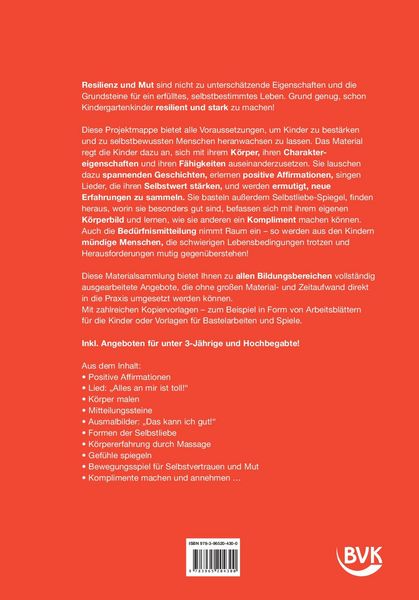 Produktbild: Kita aktiv Projektmappe Selbstbewusstsein st&auml;rken
