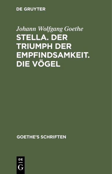 Produktbild: [Stella. Der Triumph der Empfindsamkeit. Die V&ouml;gel]