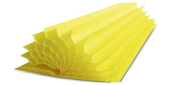 Produktbild: URSUS Basispapiere Wabenpapier Intensiv, 22,5 x 32,5 cm, 6 Blatt