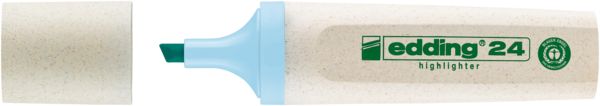 Produktbild: Edding Textmarker e-24 EcoLine pastellblau