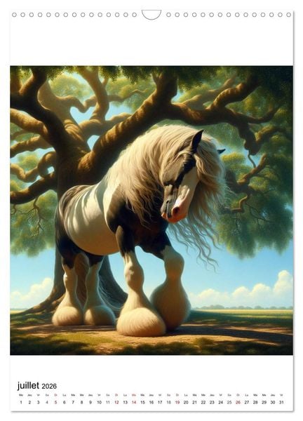 Produktbild: Cob irlandais (Calendrier mural 2026 DIN A3 horizontal), CALVENDO calendrier mensuel