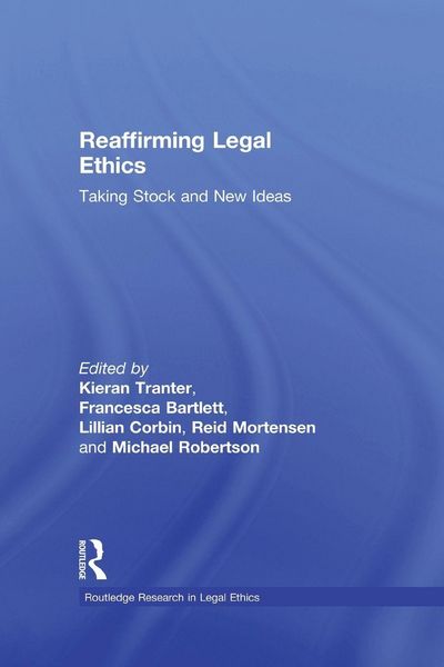 Produktbild: Reaffirming Legal Ethics