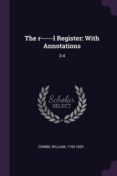 Produktbild: The r-----l Register