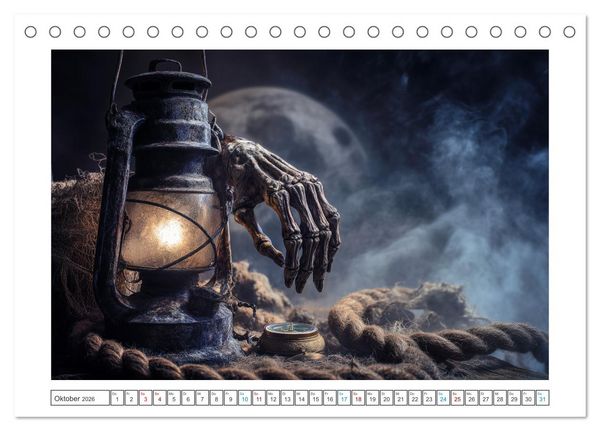 Produktbild: Jenseits des Horizonts (Tischkalender 2026 DIN A5 quer), CALVENDO Monatskalender