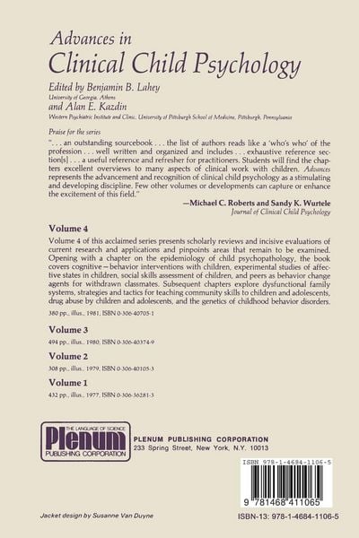 Produktbild: Clinical Behavior Therapy with Children