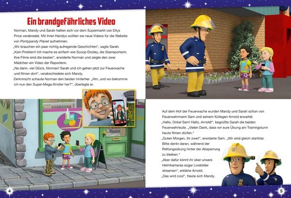 Produktbild: Feuerwehrmann Sam: Neue Geschichten zur Guten Nacht