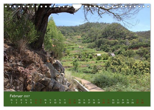 Produktbild: Levadawandern auf Madeira (Wandkalender 2027 DIN A4 quer), CALVENDO Monatskalender